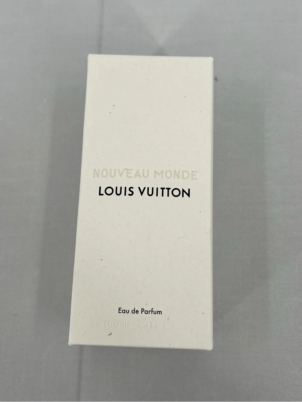Louis Vuitton Nouveau Monde Empty Perfume Case dust Box 100ml designer packaging